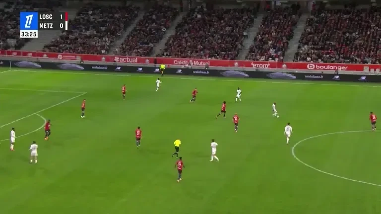 Lille - Metz 2-0 (gol Correia 34)